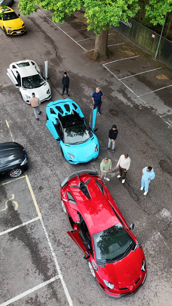 Lamborghini Convoy Shoot
